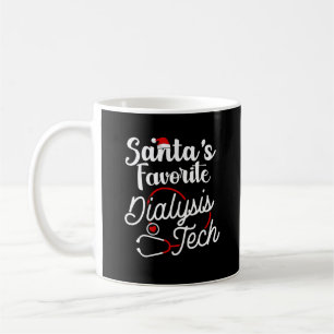 Santa's Favorite Dialysis Tech Coffee Mug