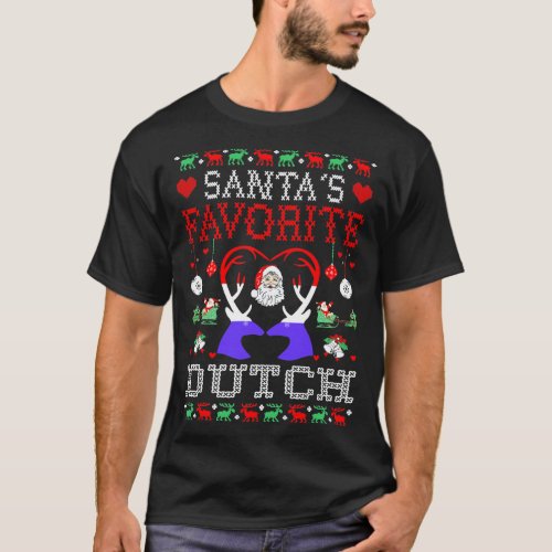 Santas Favorite Dutch Christmas Ugly Sweater