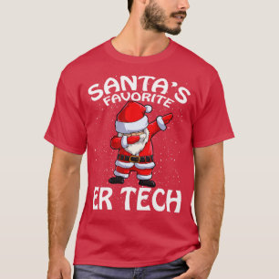 Santas Favorite Er Tech Christmas T-Shirt
