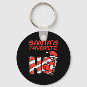 Santas Favorite Funny Naughty Adult Christmas Xmas Keychain