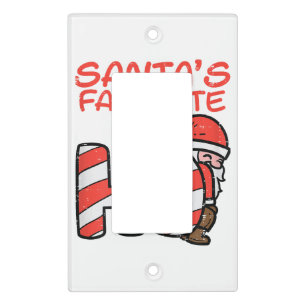 Santas Favorite Funny Naughty Adult Christmas Xmas Light Switch Cover