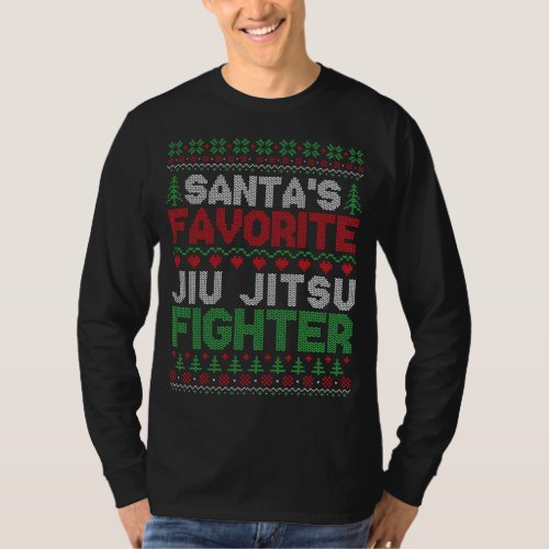 SANTAS FAVORITE GAMER Video Game Ugly Christmas S T_Shirt