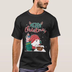 Santa's Favorite Gnome Hanging With My Gnomies San T-Shirt