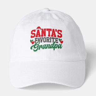Santa's Favorite Grandpa Christmas Hat