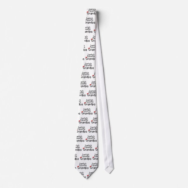 Santas Favorite Grandpa Tie (Front)