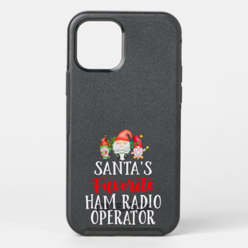 Santas Favorite Ham Radio Operator Christmas Gnom OtterBox Symmetry iPhone 12 Pro Case