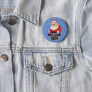Santa's Favorite Ho Button