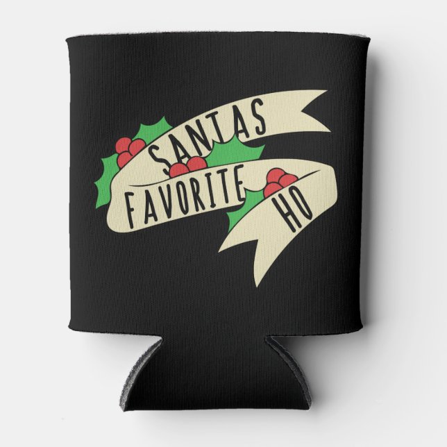 Santas Favorite HO Can Cooler (Front)