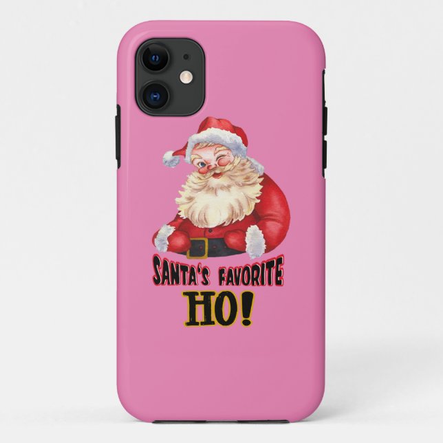 Santa's Favorite Ho Case-Mate iPhone Case (Back)