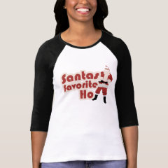 Santas Favorite Ho Funny Christmas T-Shirt