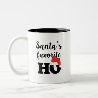 Santa's Favorite Ho Funny Coffee mug Christmas
