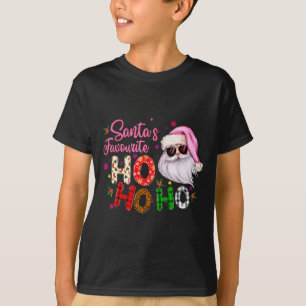Santa's Favorite Ho Ho Ho Santa Claus Nk Christmas T-Shirt