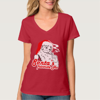 SANTA'S FAVORITE HO -.png T-Shirt