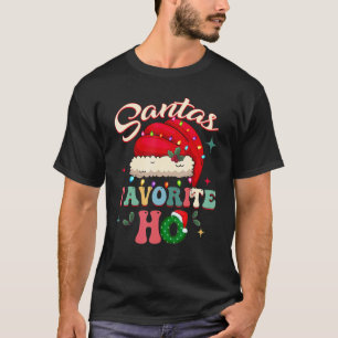 Santas Favorite Ho Santa favourite Ho Girls Chris T-Shirt