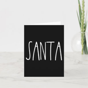 Santas Favorite Ho Santa For Men Couples Christma Card