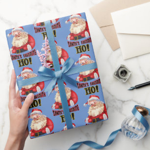 Santa's Favorite Ho Wrapping Paper