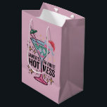 Santa's Favorite Hot Mess Vintage Ugly Christmas  Medium Gift Bag<br><div class="desc">Santa's Favorite Hot Mess Vintage Ugly Christmas Holiday</div>