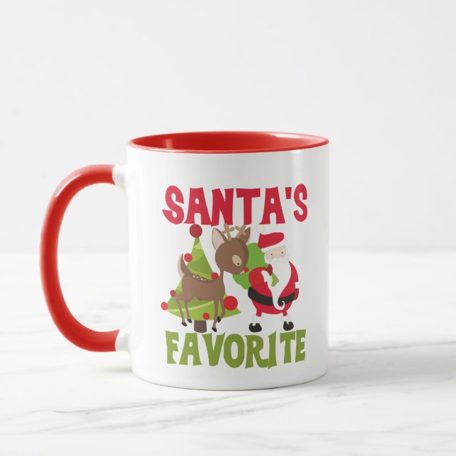 Santa's Favorite Mug (Left)