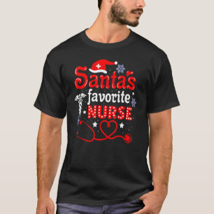 Santa's Favorite Nurse Christmas_1 T-Shirt