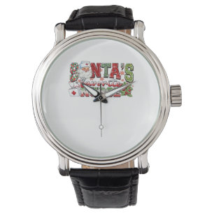 Santa's Favorite Nurse, Merry Nurse, Nurse Christm Watch