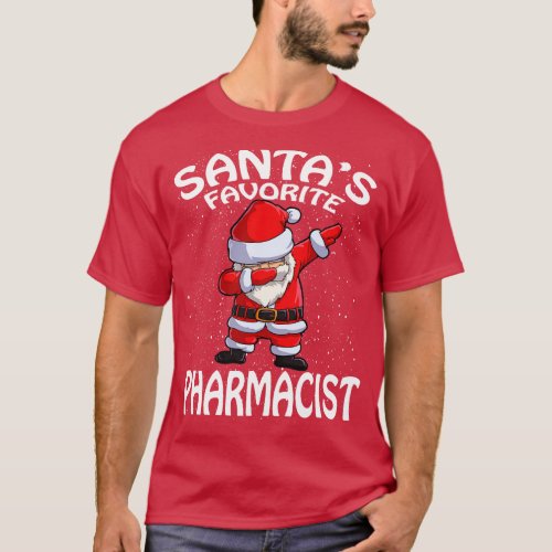 Santas Favorite Pharmacist Christmas 1 T_Shirt