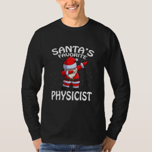 Santa's Favorite Physicist Christmas  T-Shirt