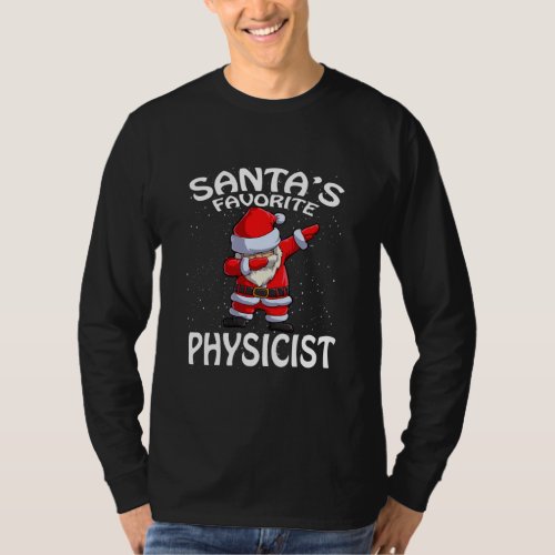 Santas Favorite Physicist Christmas  T_Shirt