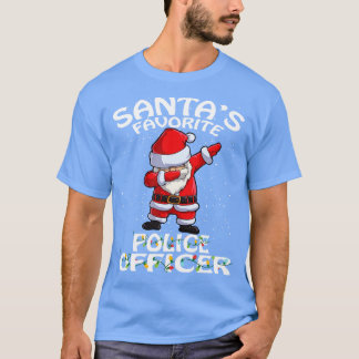 Santas Favorite Police Officer Christmas 1 T-Shirt