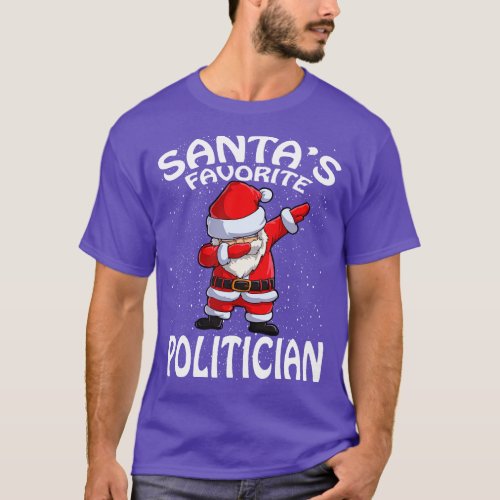 Santas Favorite Politician Christmas T_Shirt
