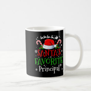 Santa's Favorite Principal Christmas Party  Coffee Mug