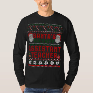 Santas Favorite Property Manager Christmas Ugly Sw T-Shirt