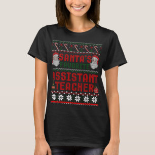Santas Favorite Property Manager Christmas Ugly Sw T-Shirt