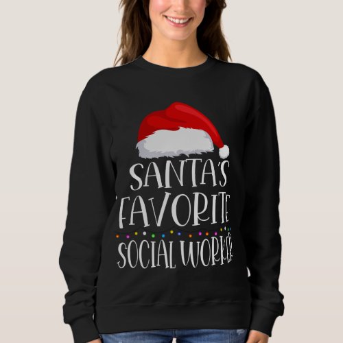 Santas Favorite Puerto Rican Christmas Matching Fa Sweatshirt