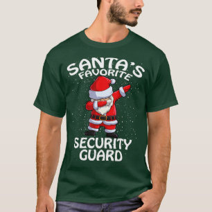 Santas Favorite Security Guard Christmas 1 T-Shirt