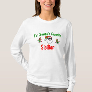 Santa's Favorite Sicilian T-Shirt
