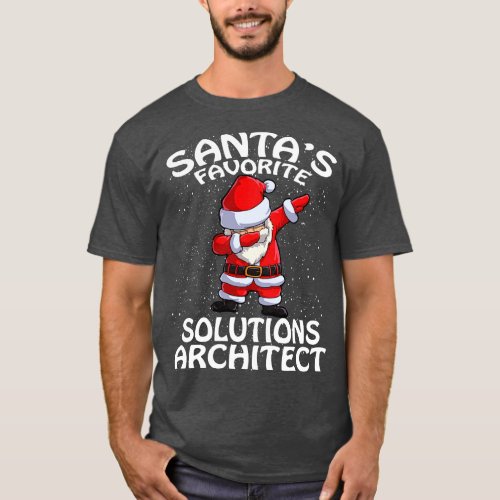 Santas Favorite Solutions Architect Christmas T_Shirt