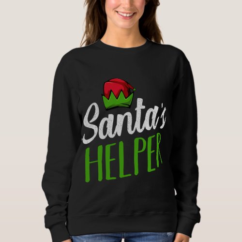 SANTAS FAVORITE TEACHER Matching Family Christmas Sweatshirt