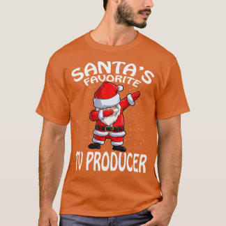 Santas Favorite Tv Producer Christmas T-Shirt