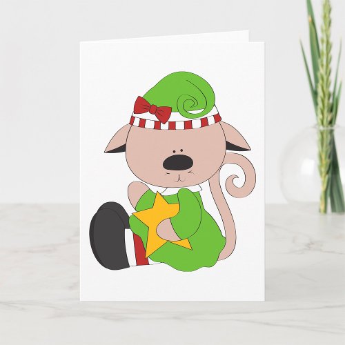 Santas Friend Greeting Cards