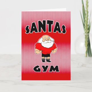 Santas Gym Card