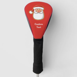 Santa's Head Golf Head Cover