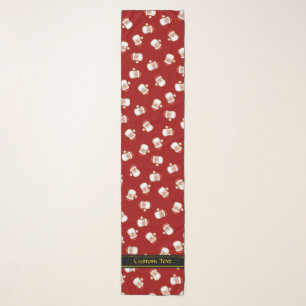 Santa's Head Pattern Scarf
