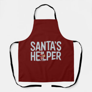Santa's Helper Christmas Apron
