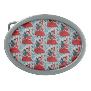 Santa's Helper Christmas Belt Buckle