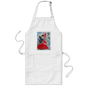 Santa's Helper Christmas Long Apron