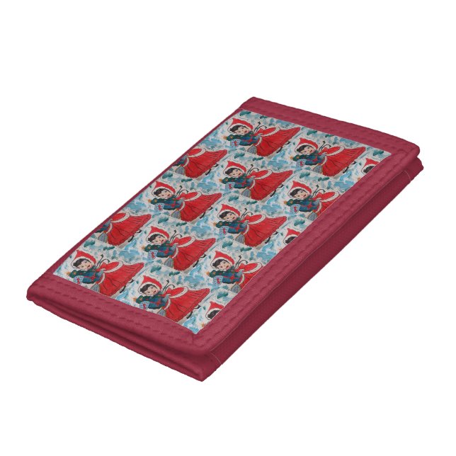 Santa's Helper Christmas  Trifold Wallet (Bottom)