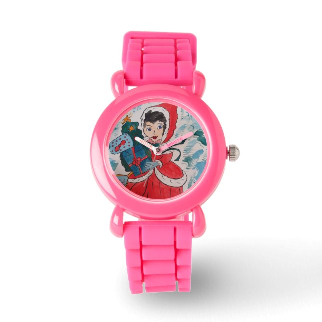 Santa's Helper Kids Christmas  Watch (Front)