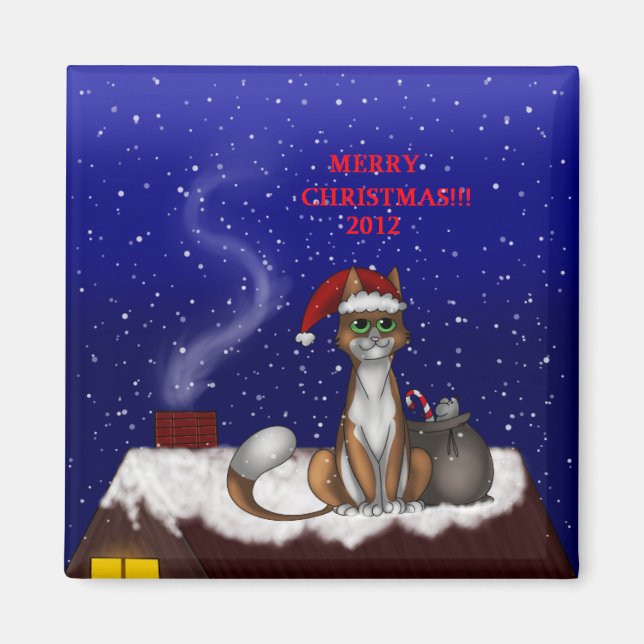 SANTA'S HELPER MAGNET (Front)