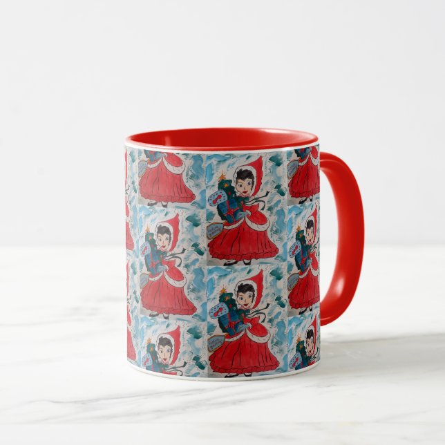 Santa's Helper Mug (Front Right)