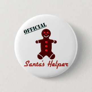 Santa's Helper Pinback Button